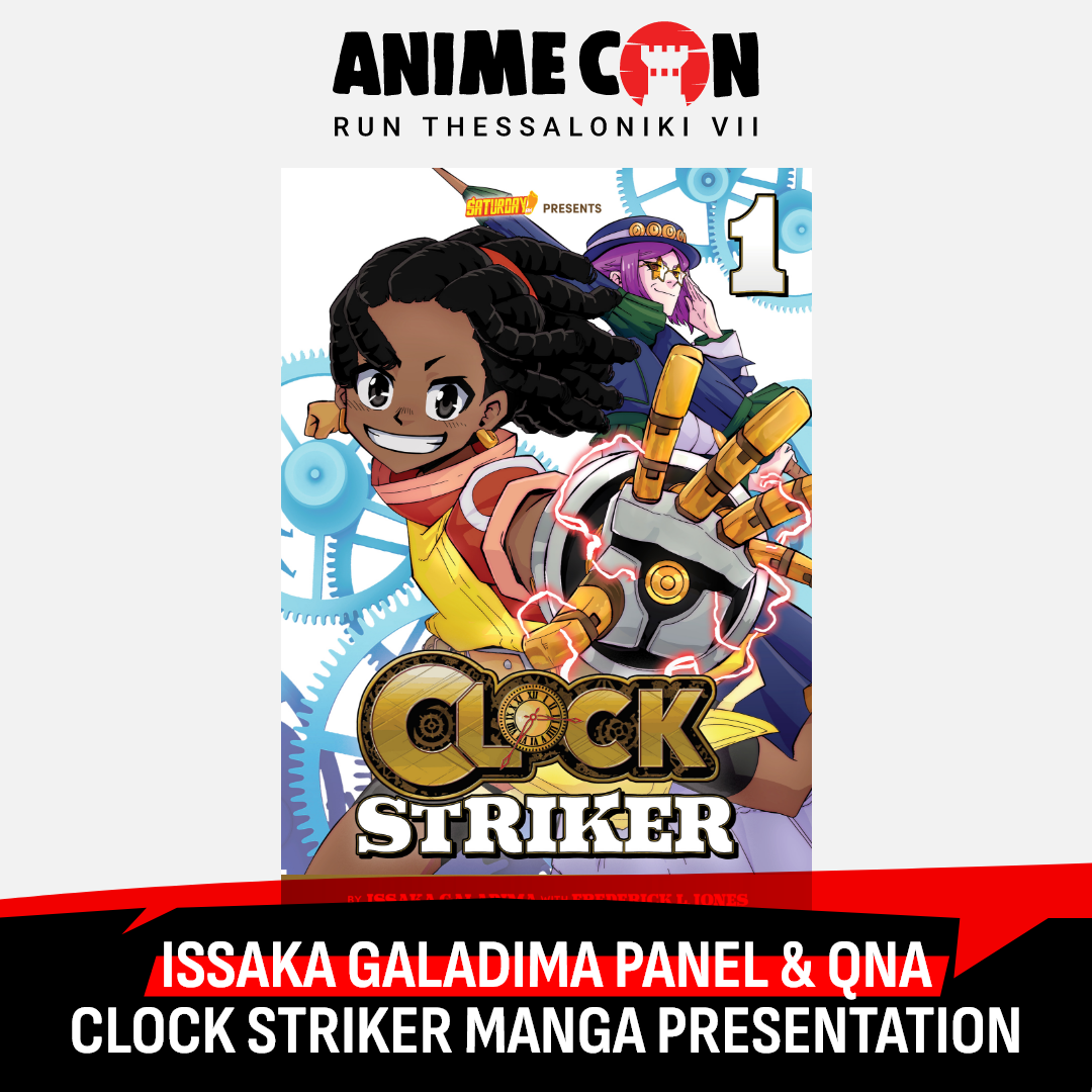 Issaka Galadima Panel & QnA - Clock Striker Manga Presentation